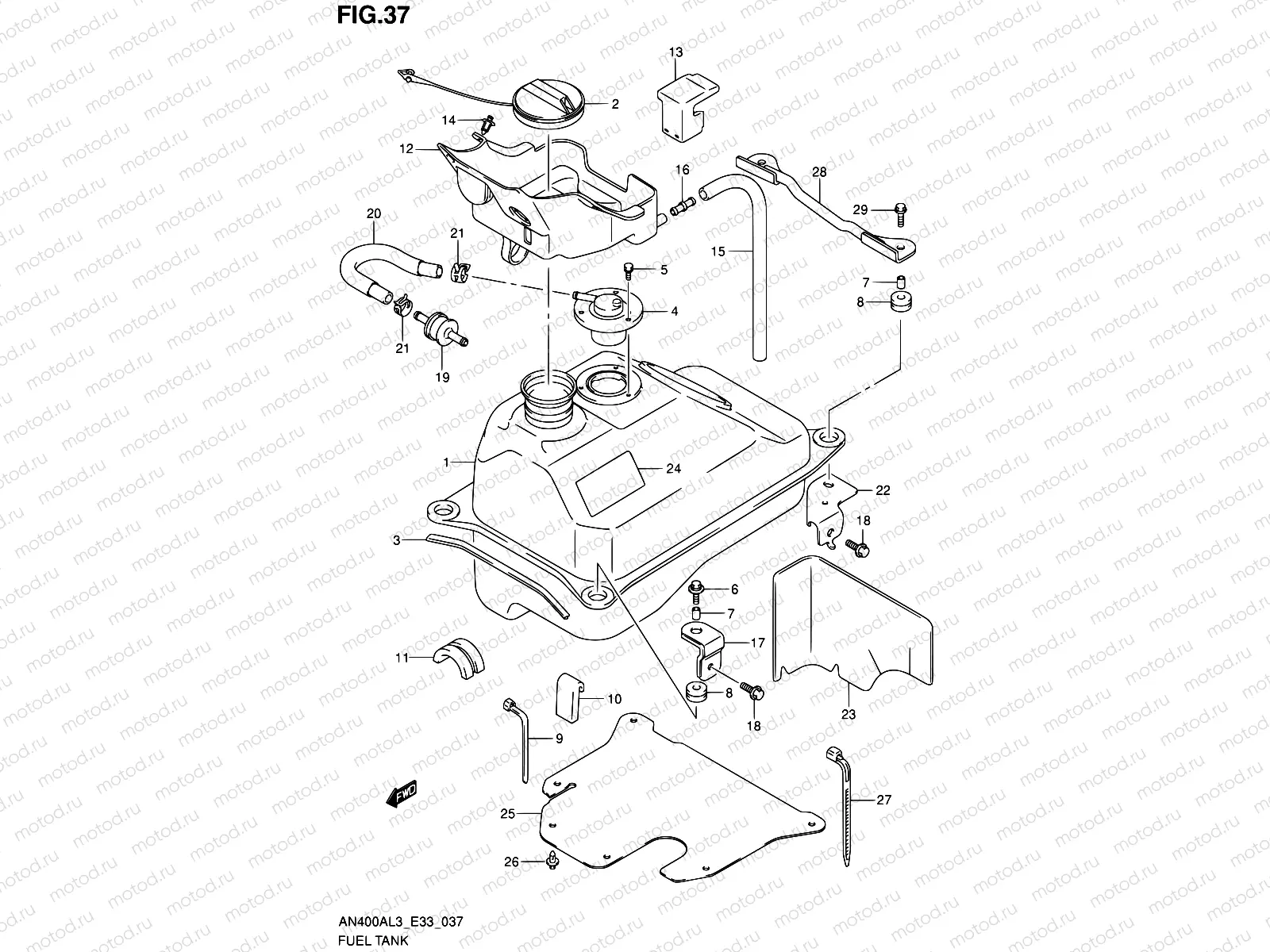 37 - FUEL TANK