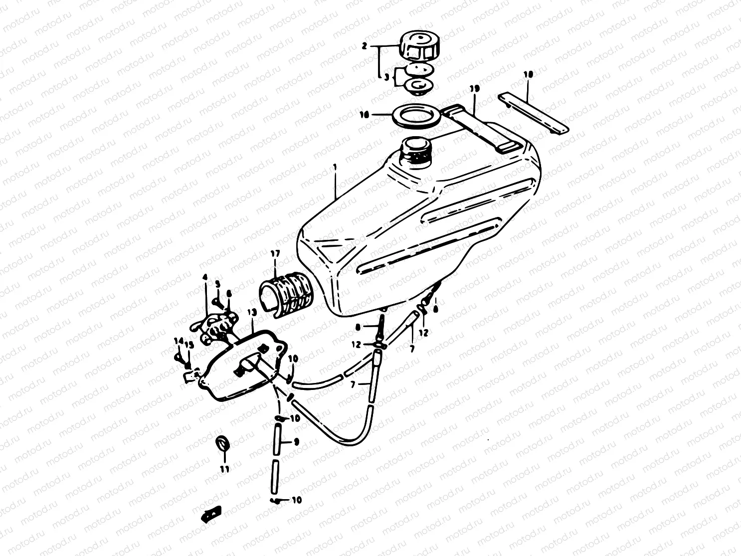 37 - FUEL TANK (MODEL D)