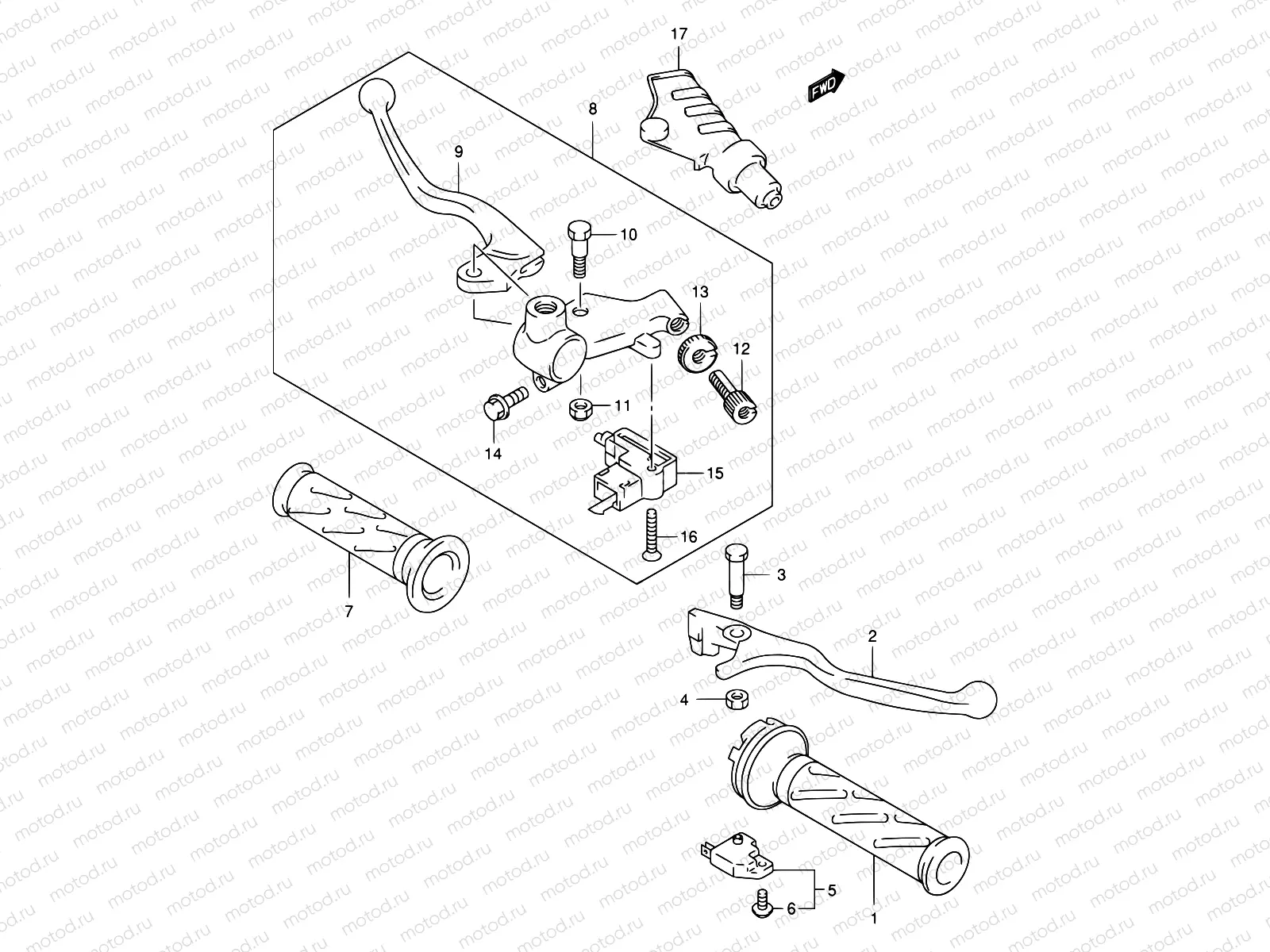 37 - HANDLE LEVER
