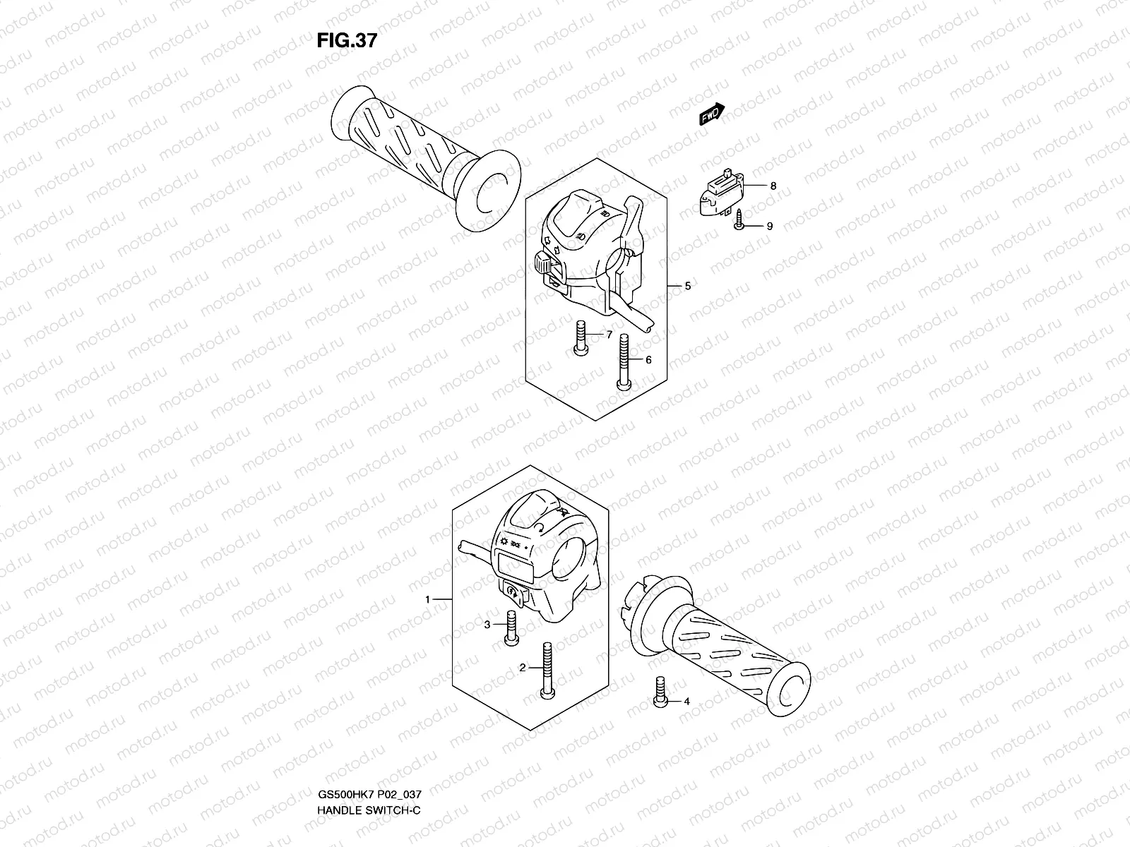 37 - HANDLE SWITCH