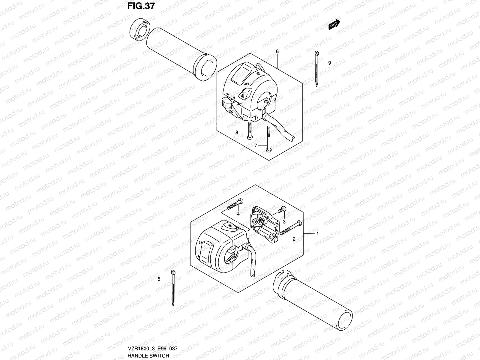 37 - HANDLE SWITCH