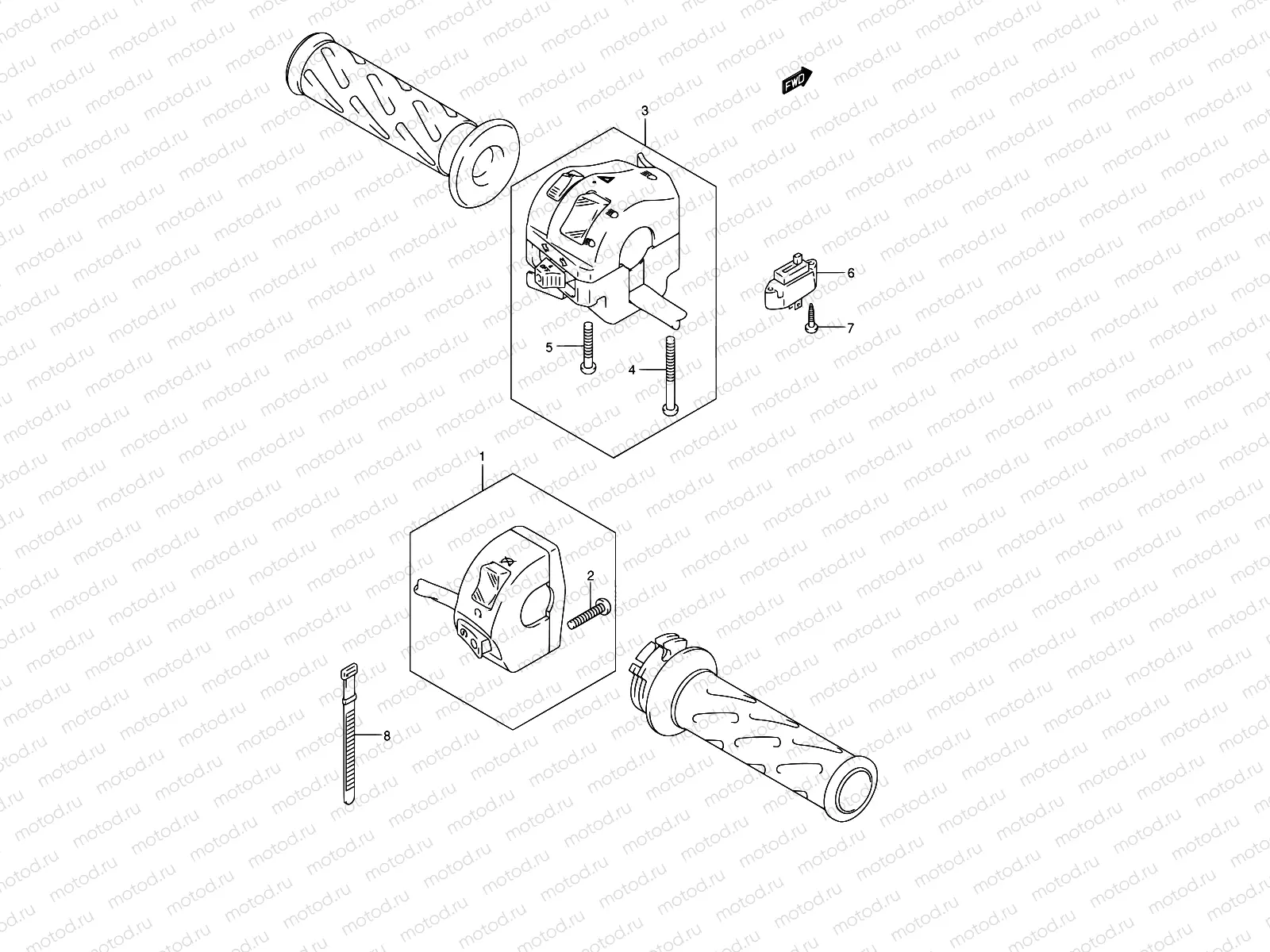 37 - HANDLE SWITCH (MODEL K4)