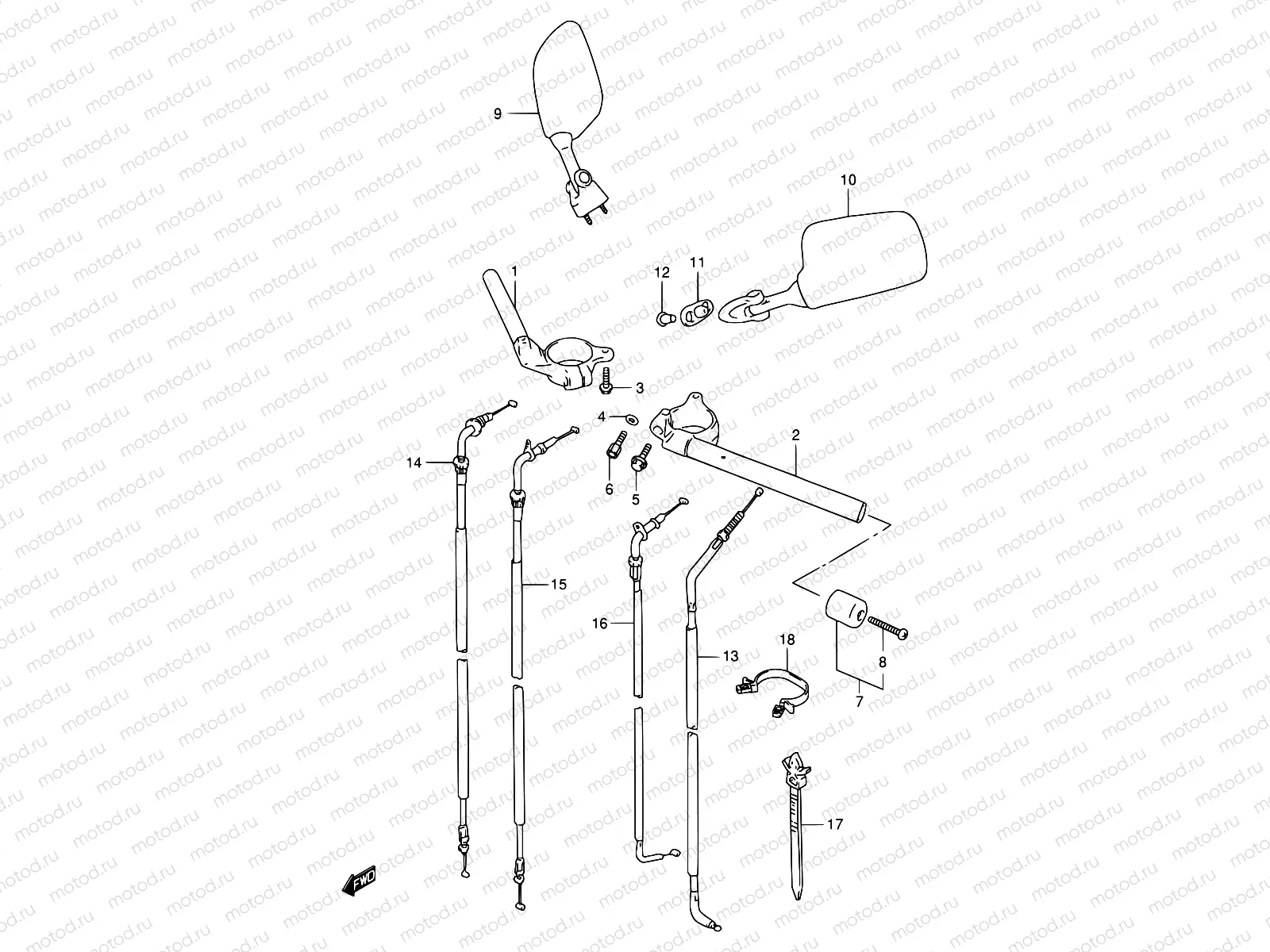 37 - HANDLEBAR
