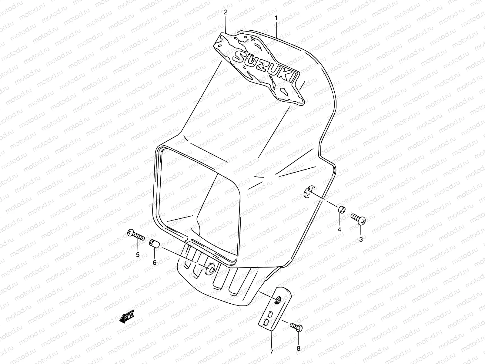 37 - HEADLAMP COVER