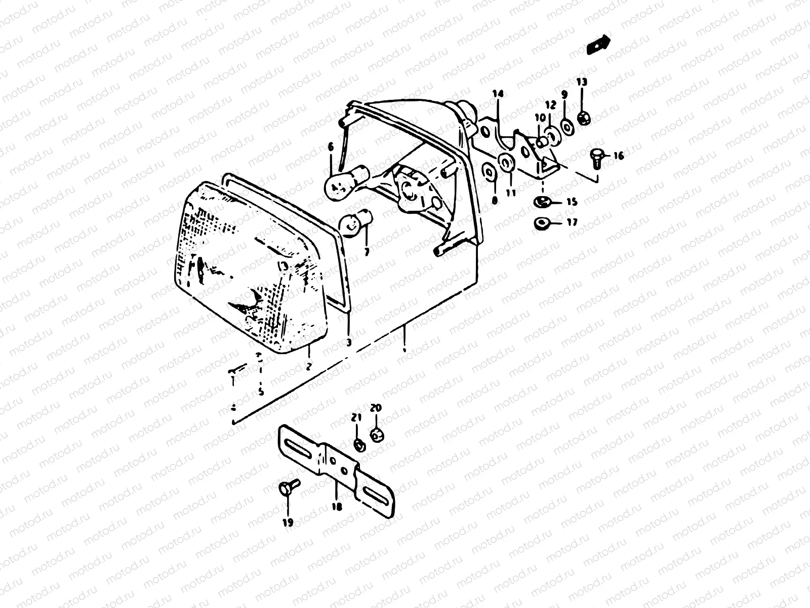 37 - REAR COMBINATION LAMP