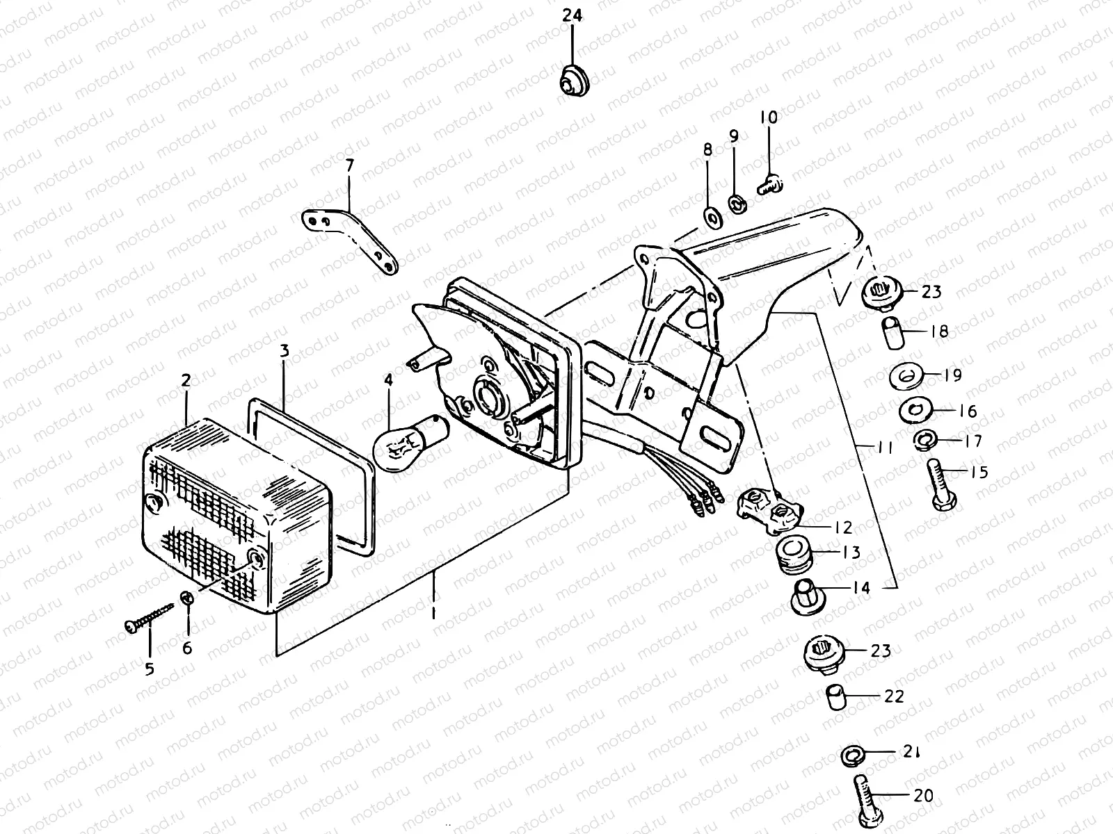 37 - REAR COMBINATION LAMP (E02, E04, E15, E17, E21, E25)