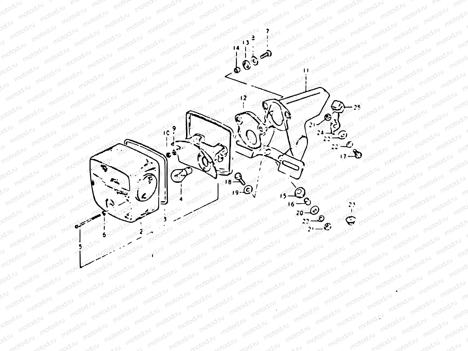 37 - REAR COMBINATION LAMP (E02, E04, E15, E21, E25)