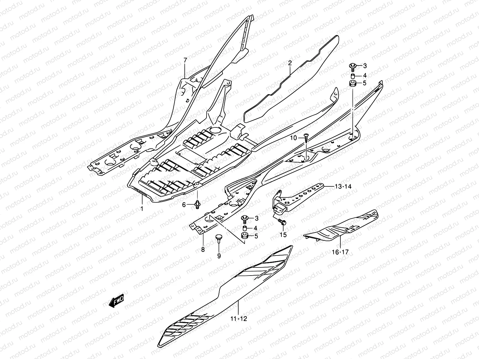37 - REAR LEG SHIELD