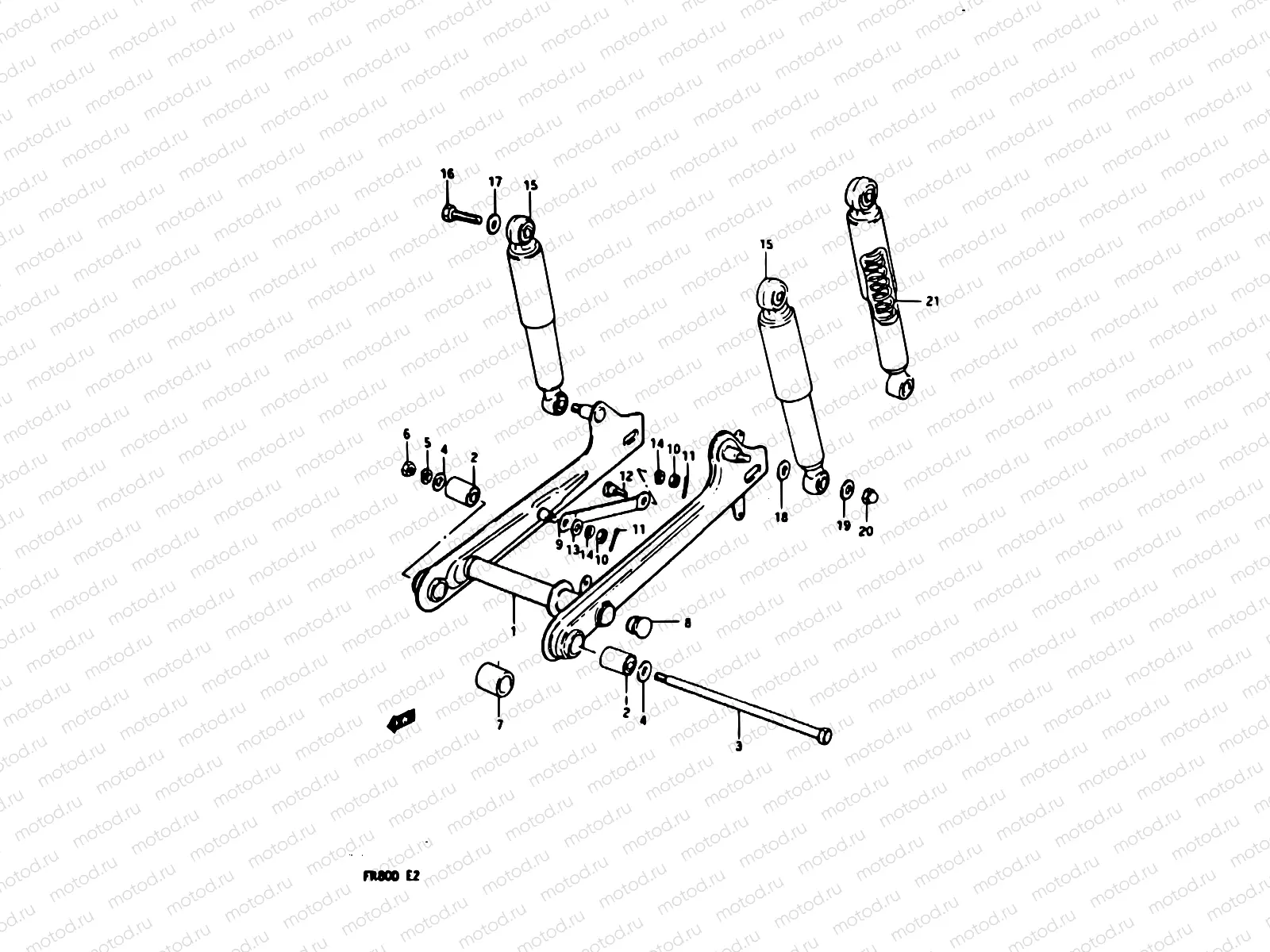 37 - REAR SWINGING ARM