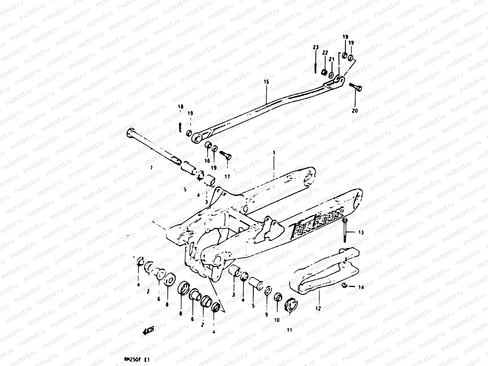 37 - REAR SWINGING ARM