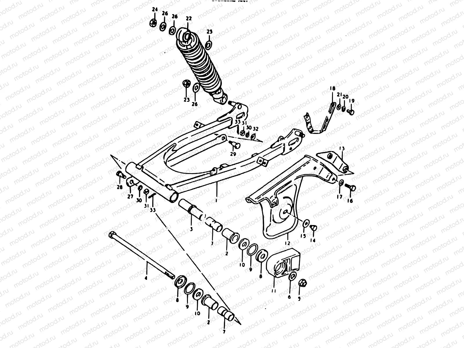37 - REAR SWINGING ARM
