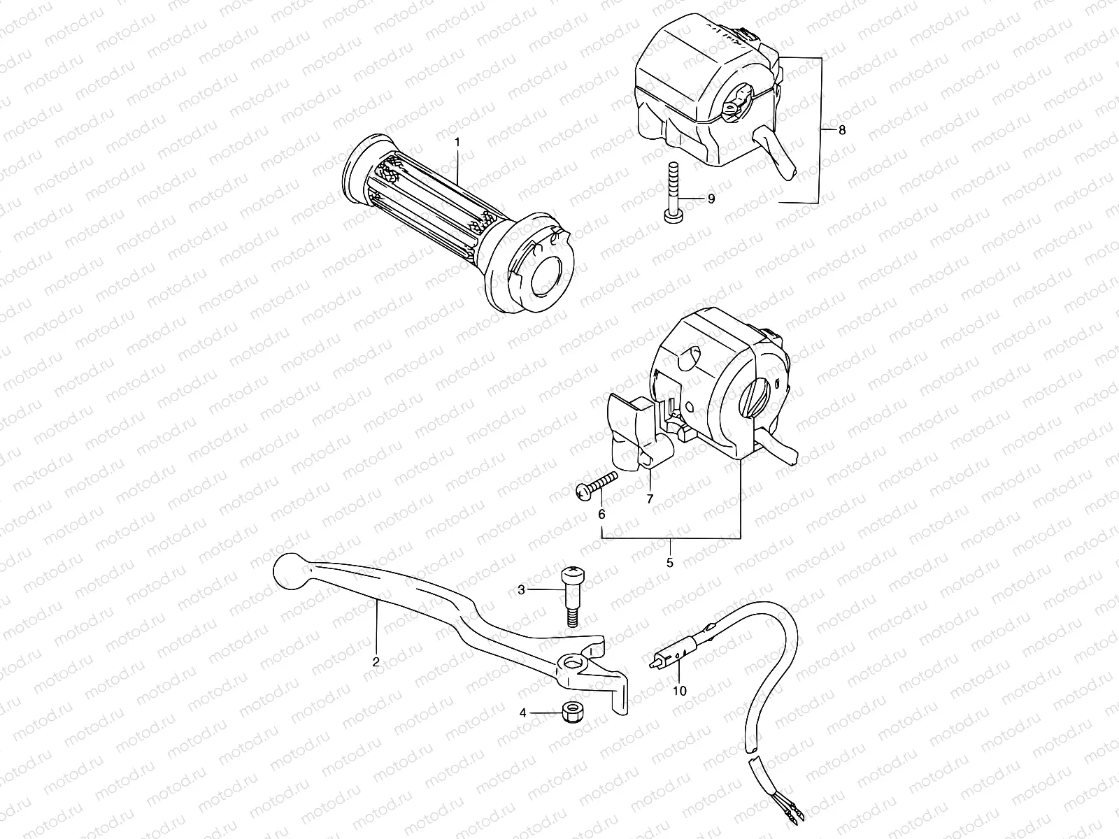 37 - RIGHT HANDLE SWITCH