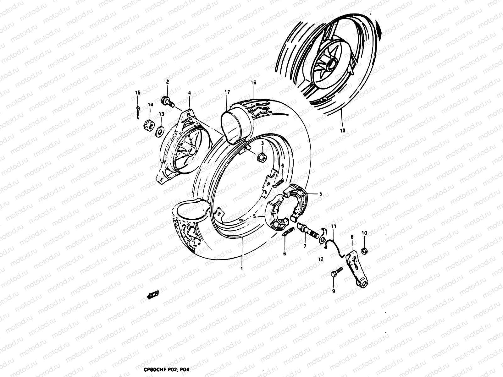 37 - ROUE ARRIERE