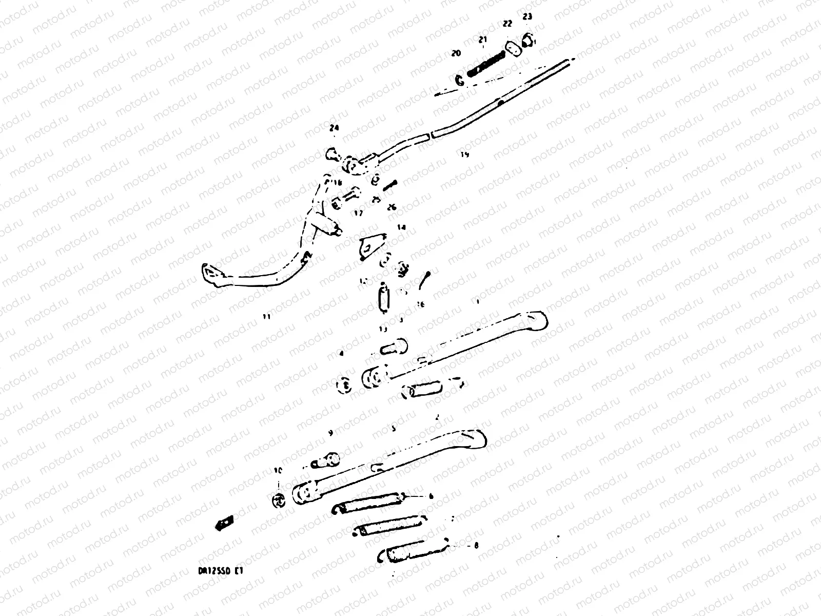 37 - STAND - REAR BRAKE