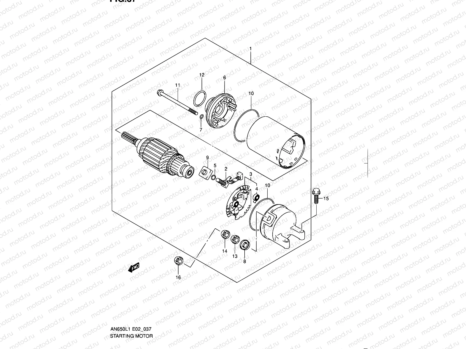 37 - STARTING MOTOR