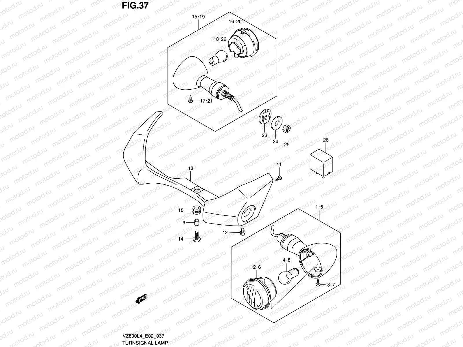 37 - TURNSIGNAL LAMP
