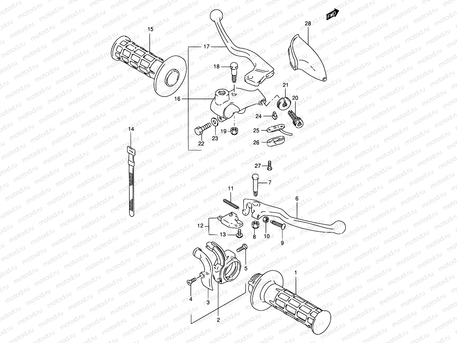 37A - HANDLE LEVER (E06)