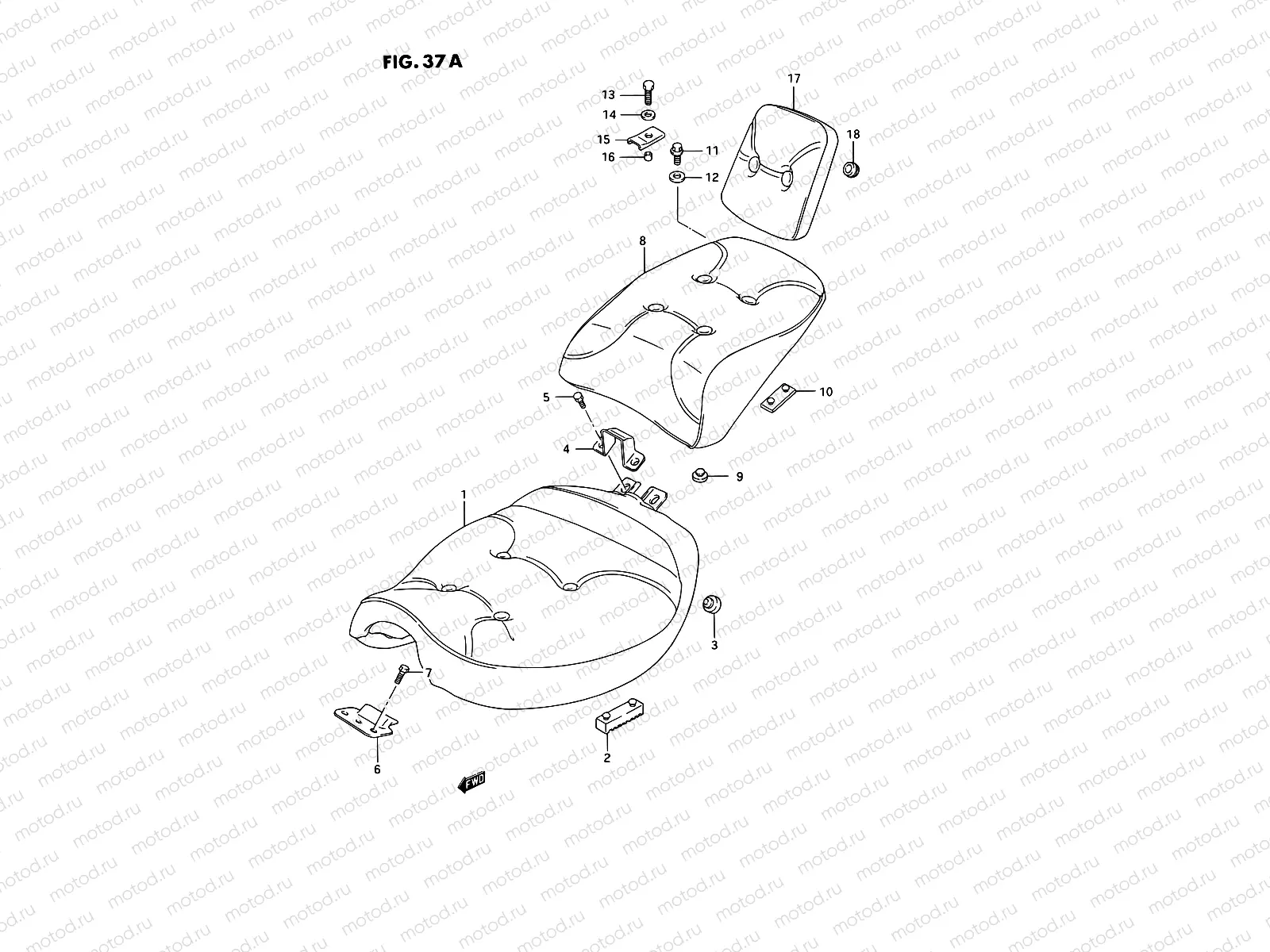 37A - SEAT (MODEL S)