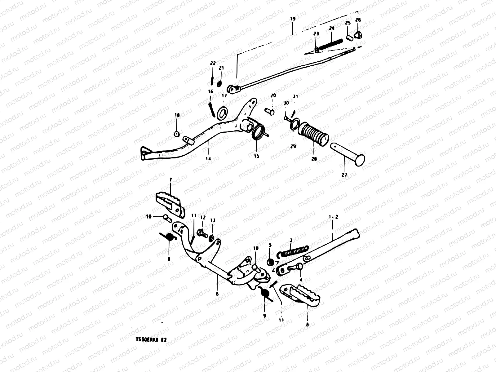 38 - BRAKE PEDAL
