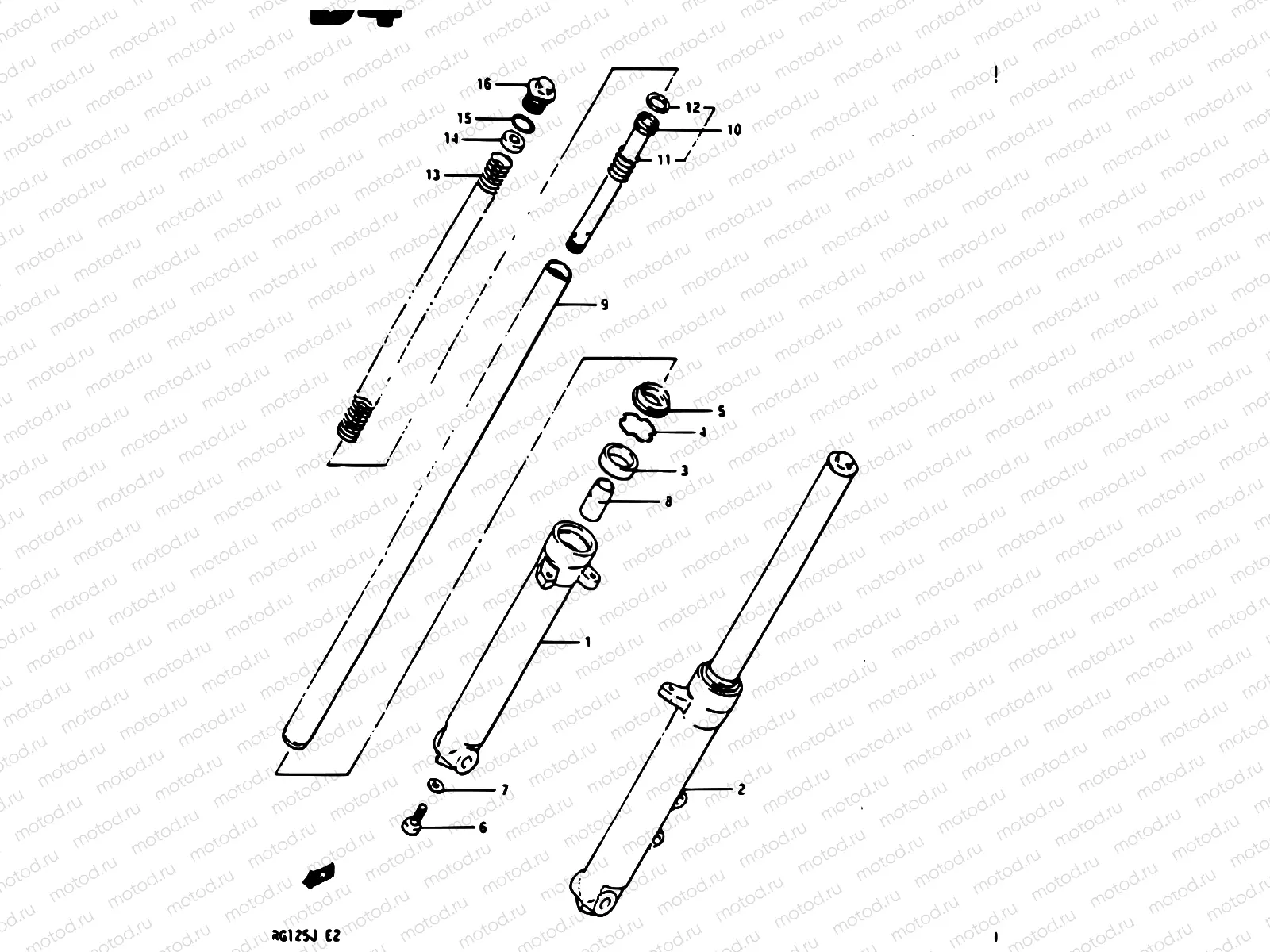 38 - FRONT DAMPER