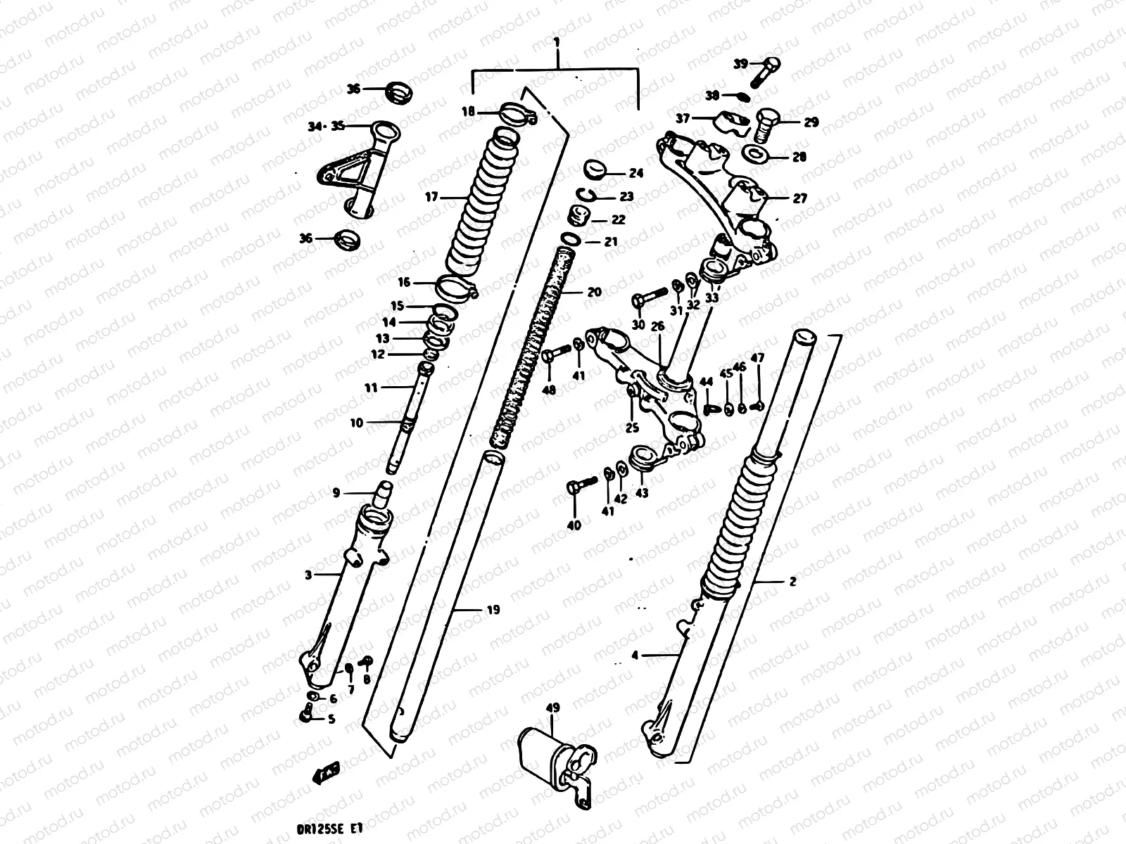 38 - FRONT FORK