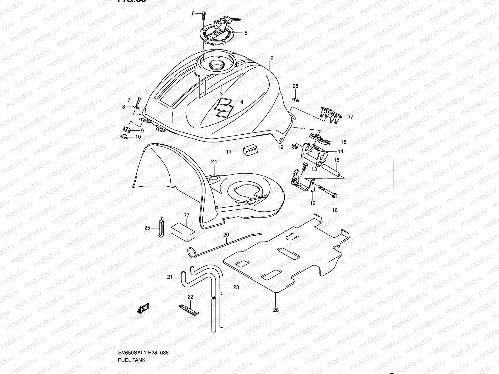 38 - FUEL TANK