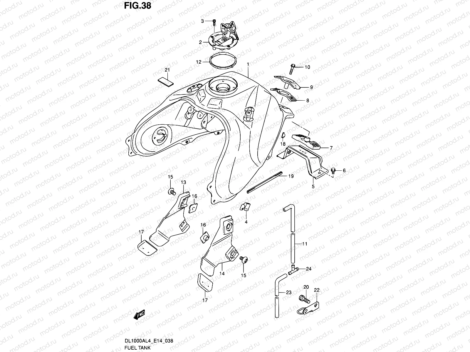 38 - FUEL TANK