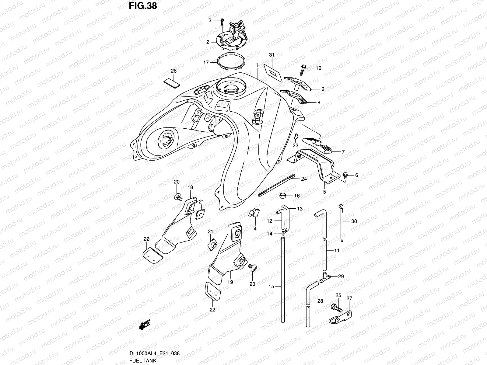 38 - FUEL TANK