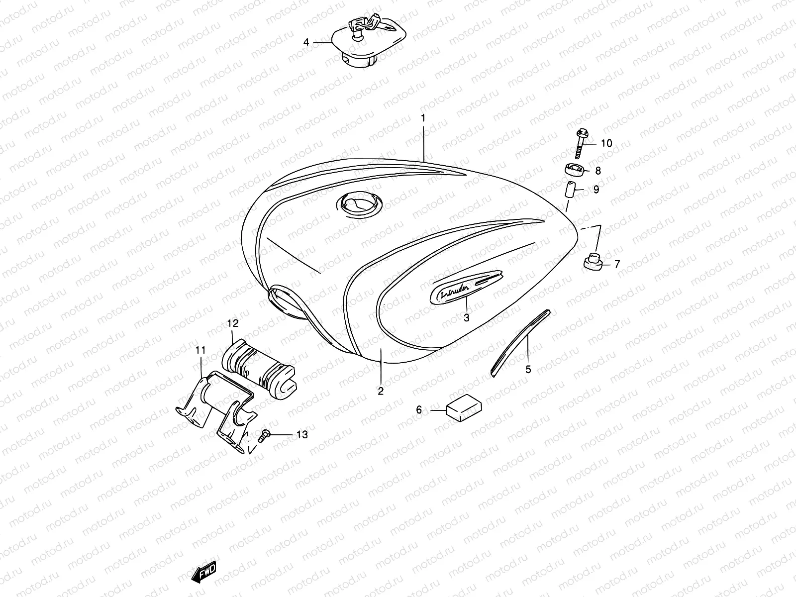 38 - FUEL TANK (MODEL T)