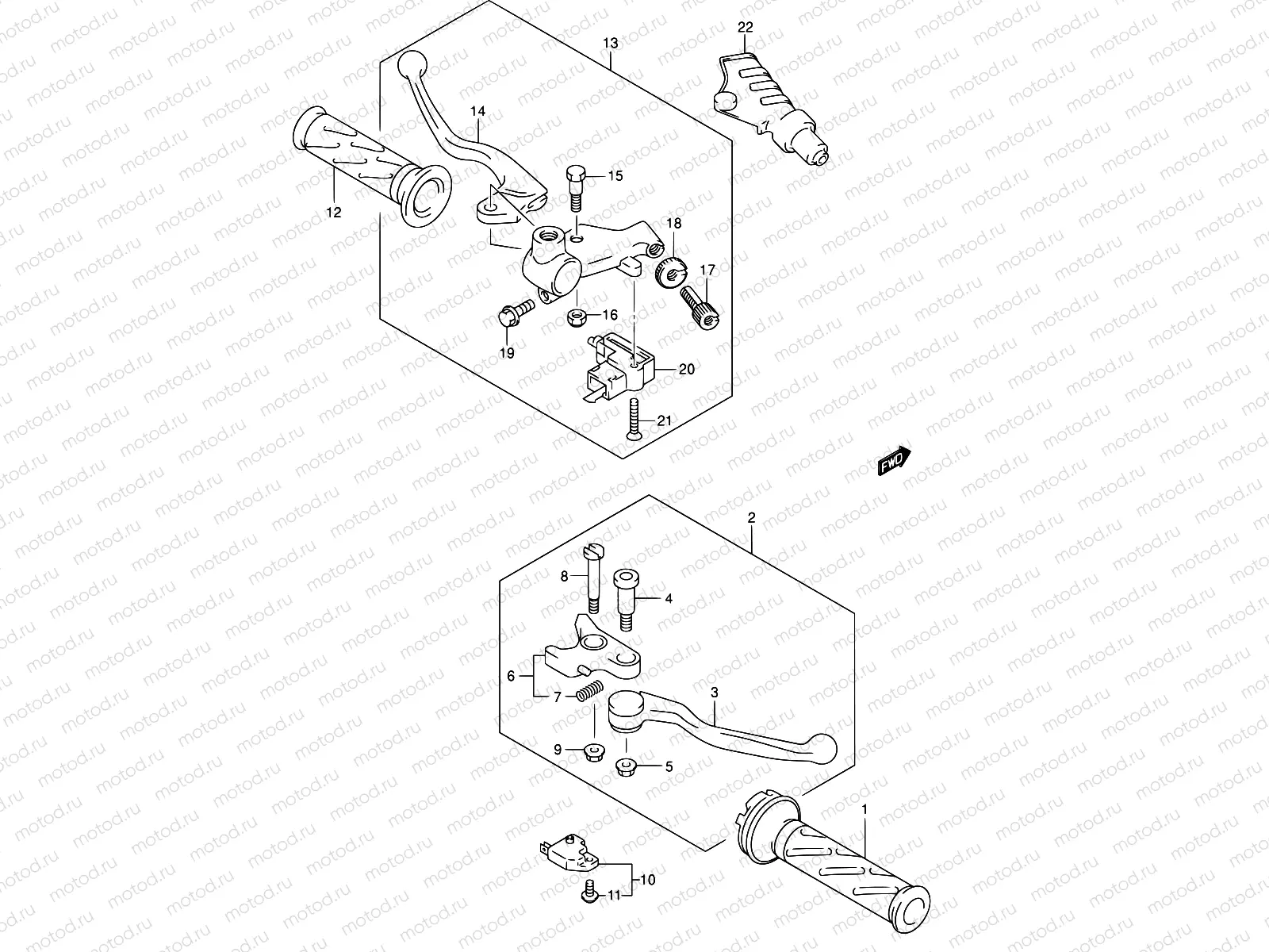38 - HANDLE LEVER