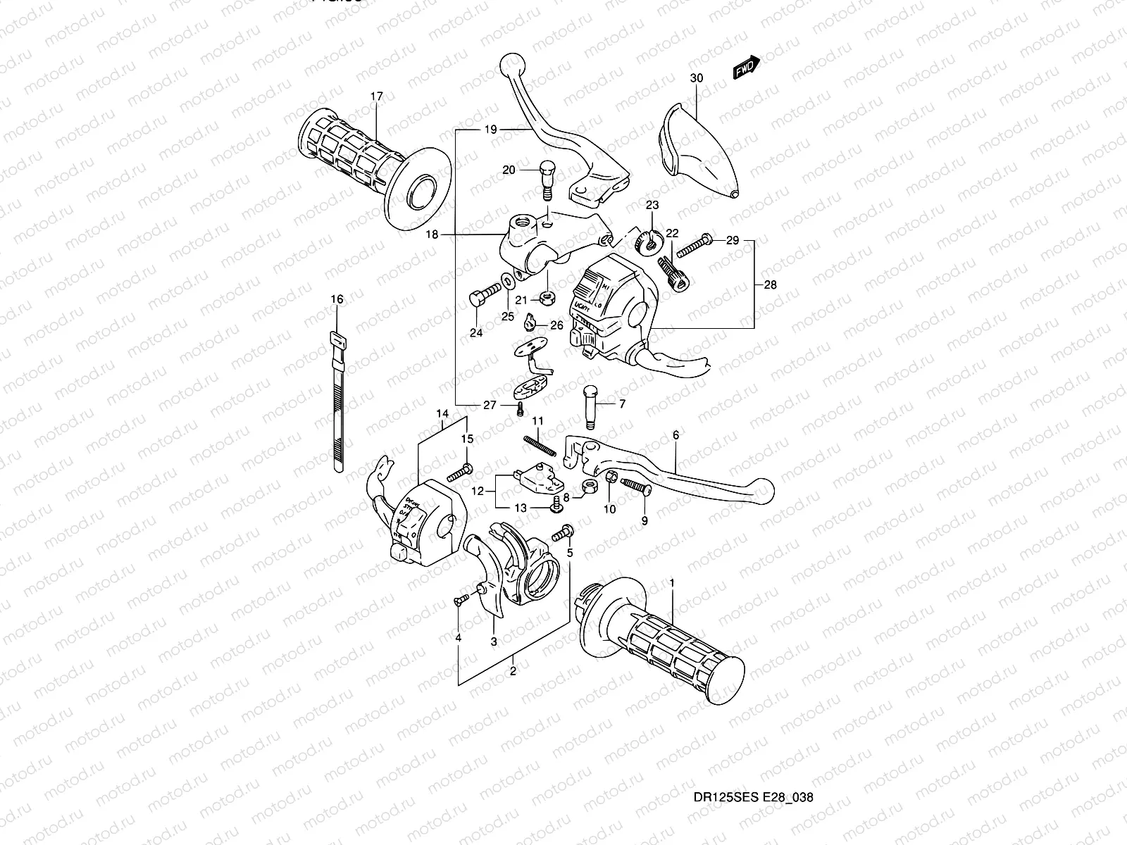 38 - HANDLE SWITCH