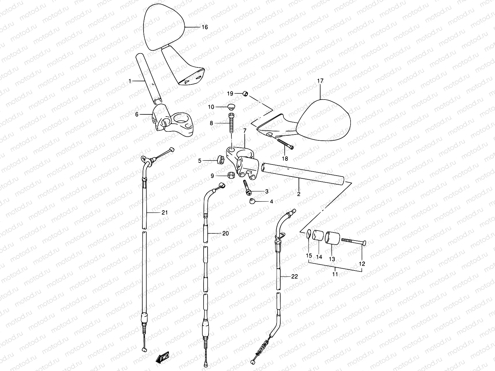 38 - HANDLEBAR