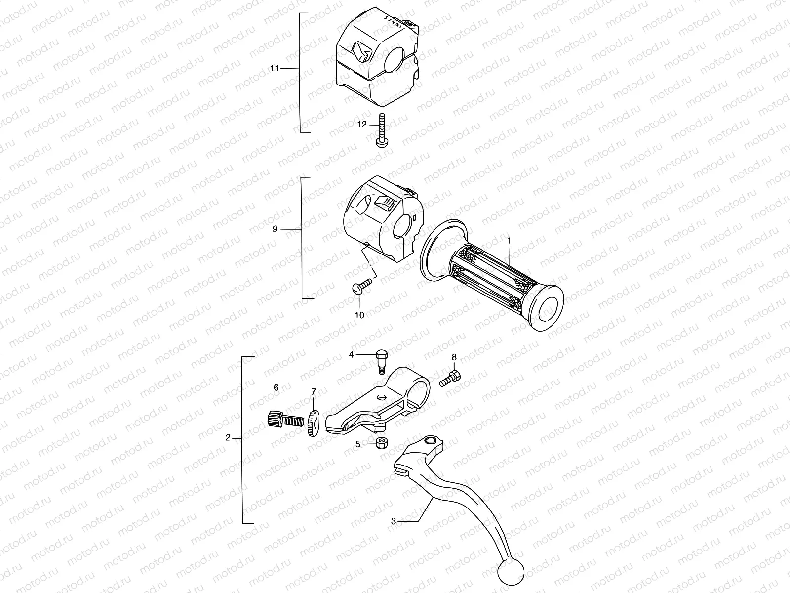38 - LEFT HANDLE SWITCH