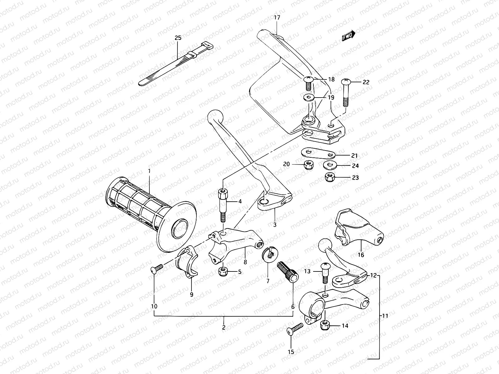 38 - LEFT KNUCKLE COVER