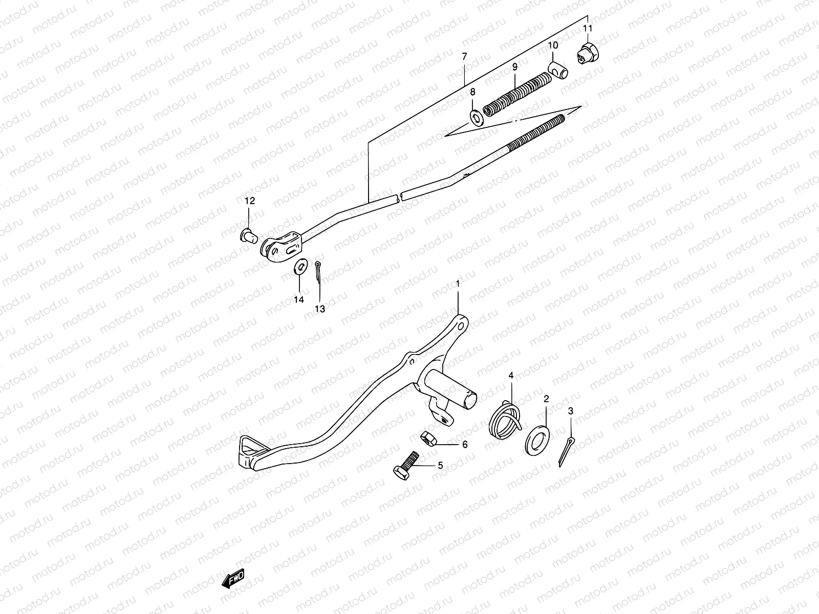 38 - REAR BRAKE