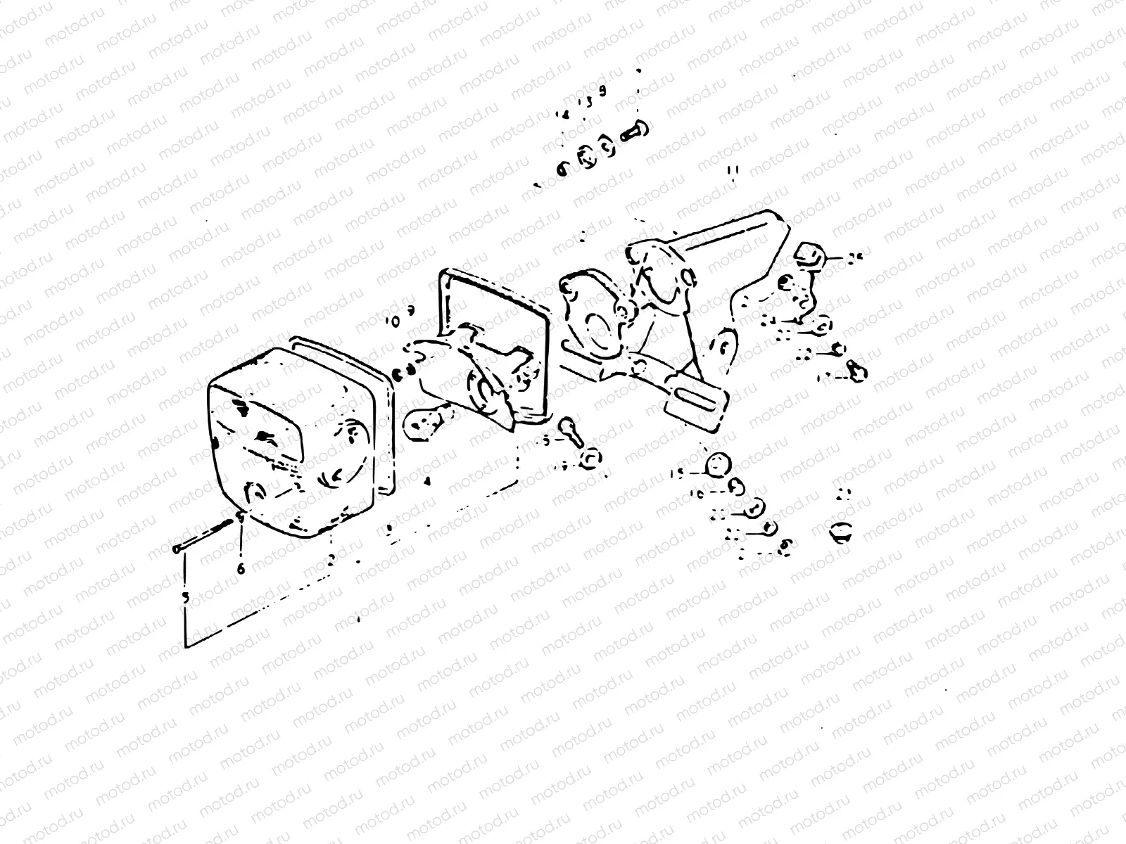 38 - REAR COMBINATION LAMP (E16, E18, E26, E39)