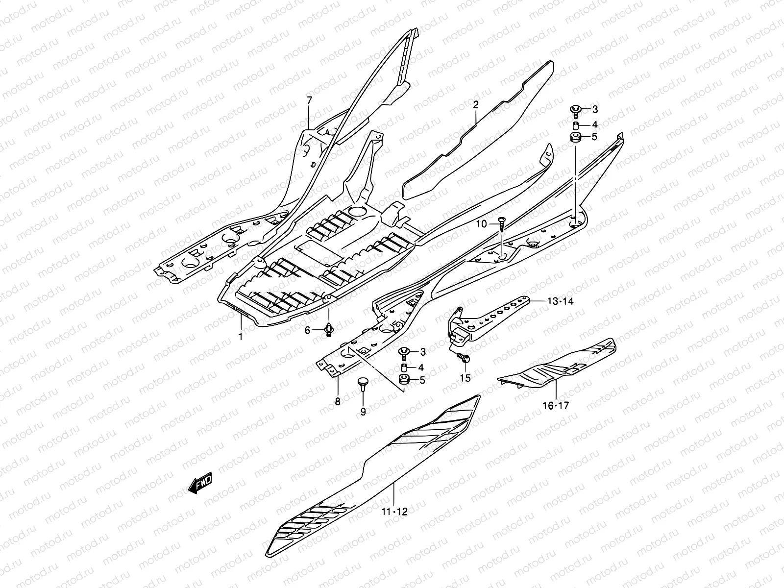 38 - REAR LEG SHIELD