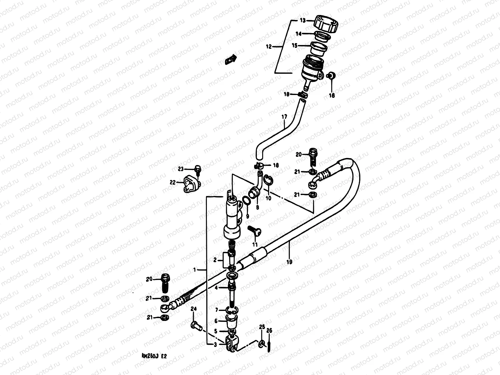 38 - REAR MASTER CYLINDER