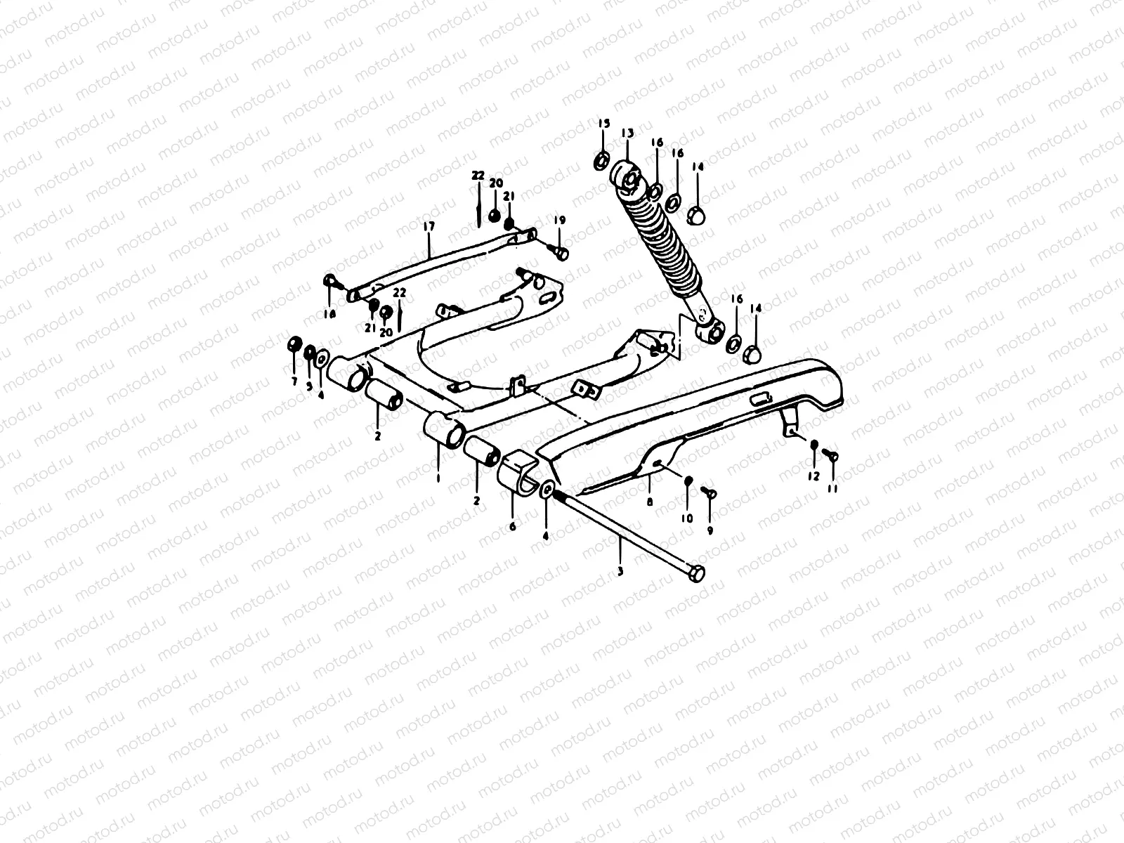 38 - REAR SWINGING ARM
