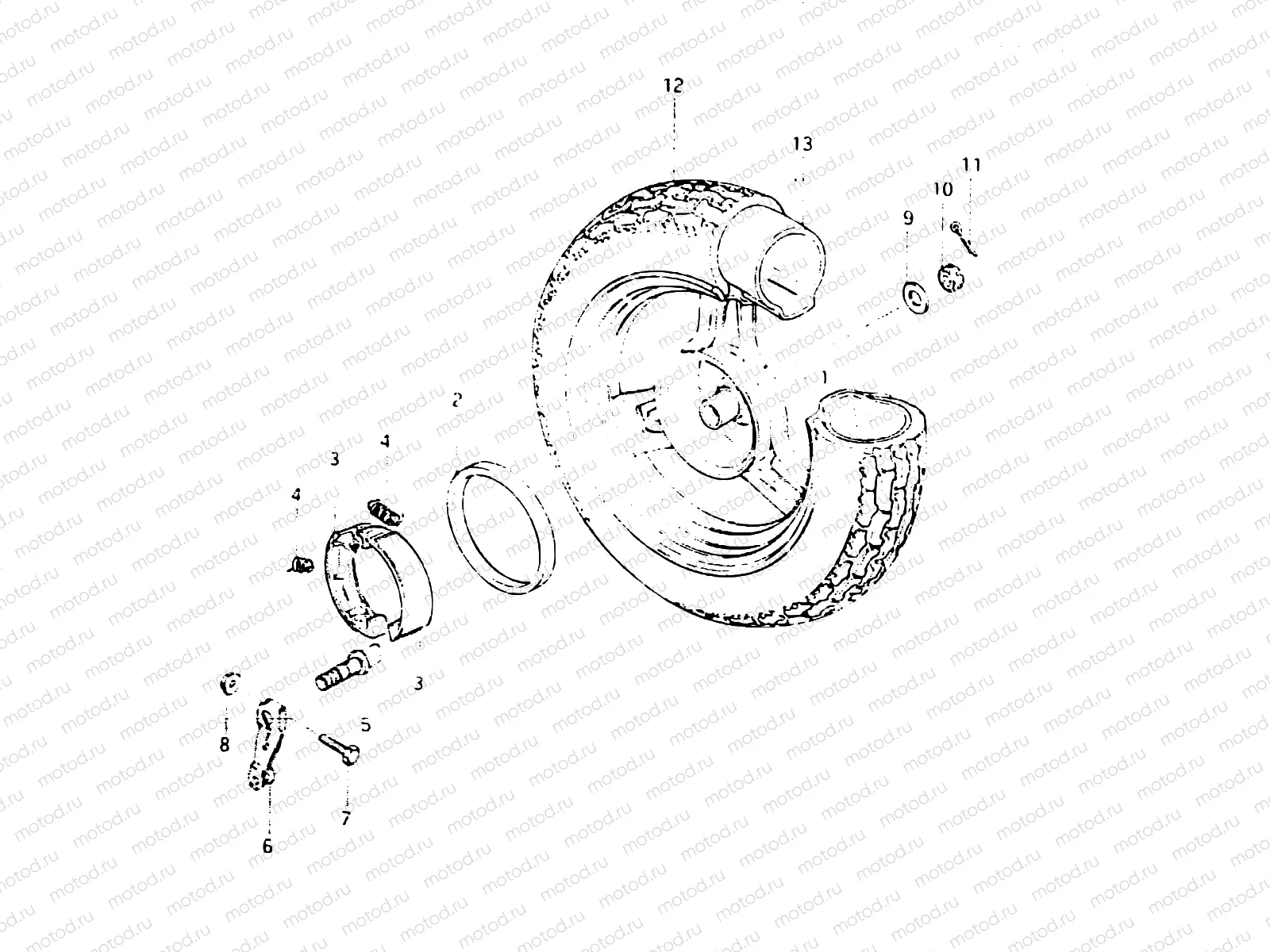 38 - REAR WHEEL