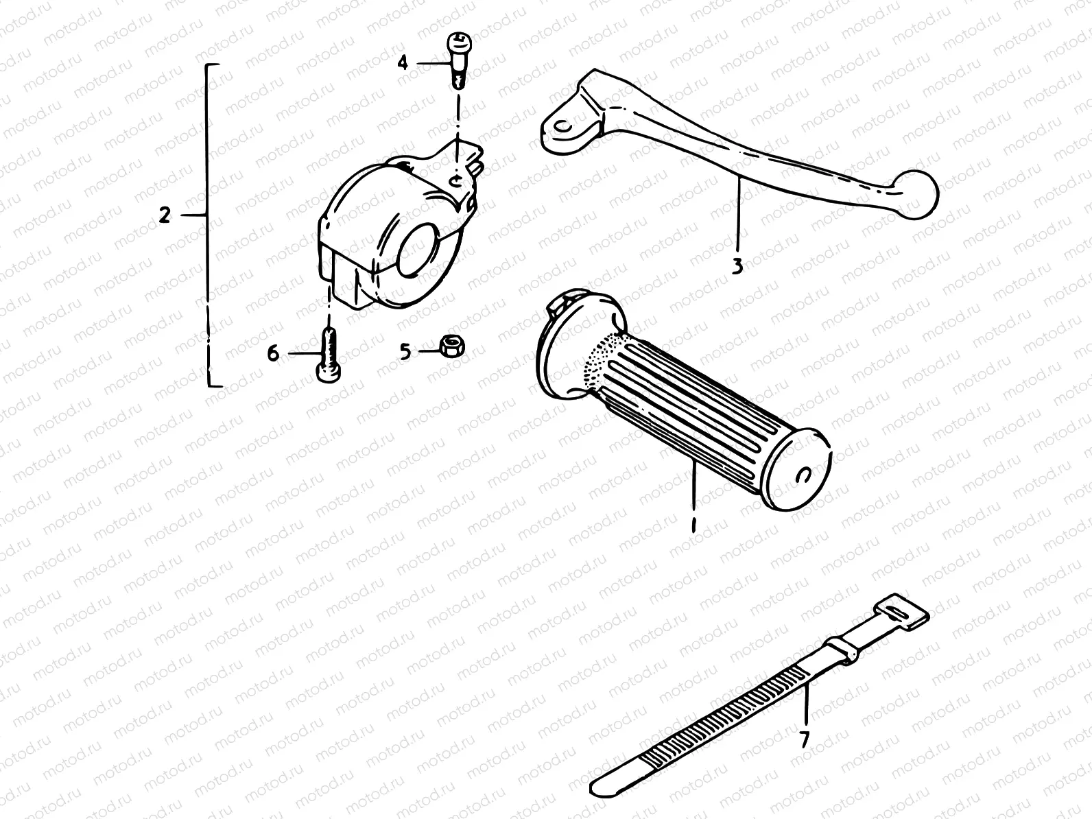 38 - RIGHT HANDLE SWITCH