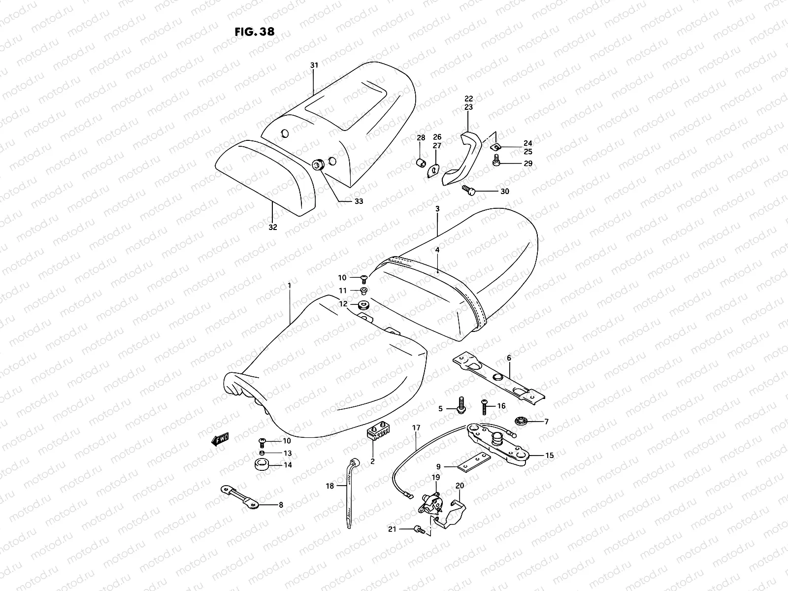 38 - SEAT (MODEL N/P)