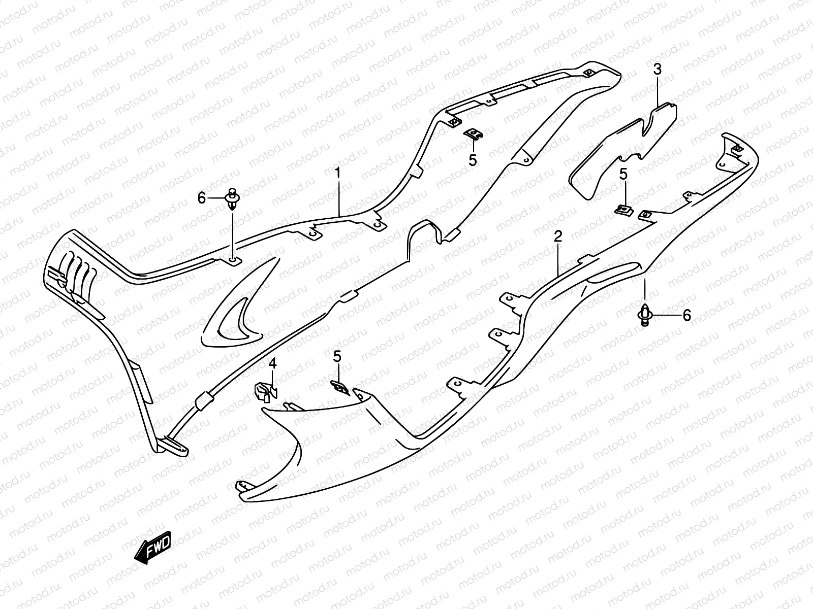 38 - SIDE LEG SHIELD (MODEL K3)