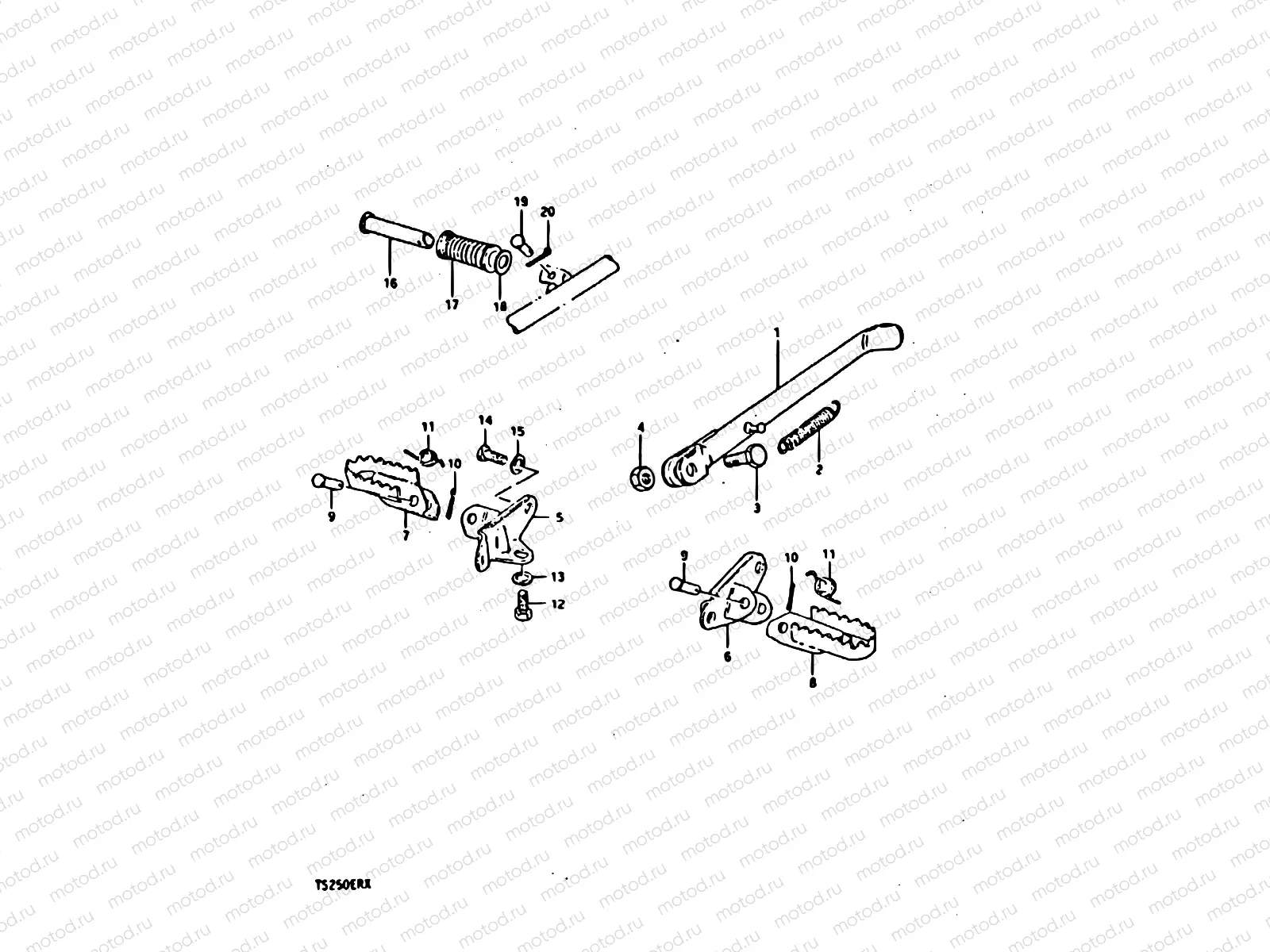 38 - STAND - FOOTREST