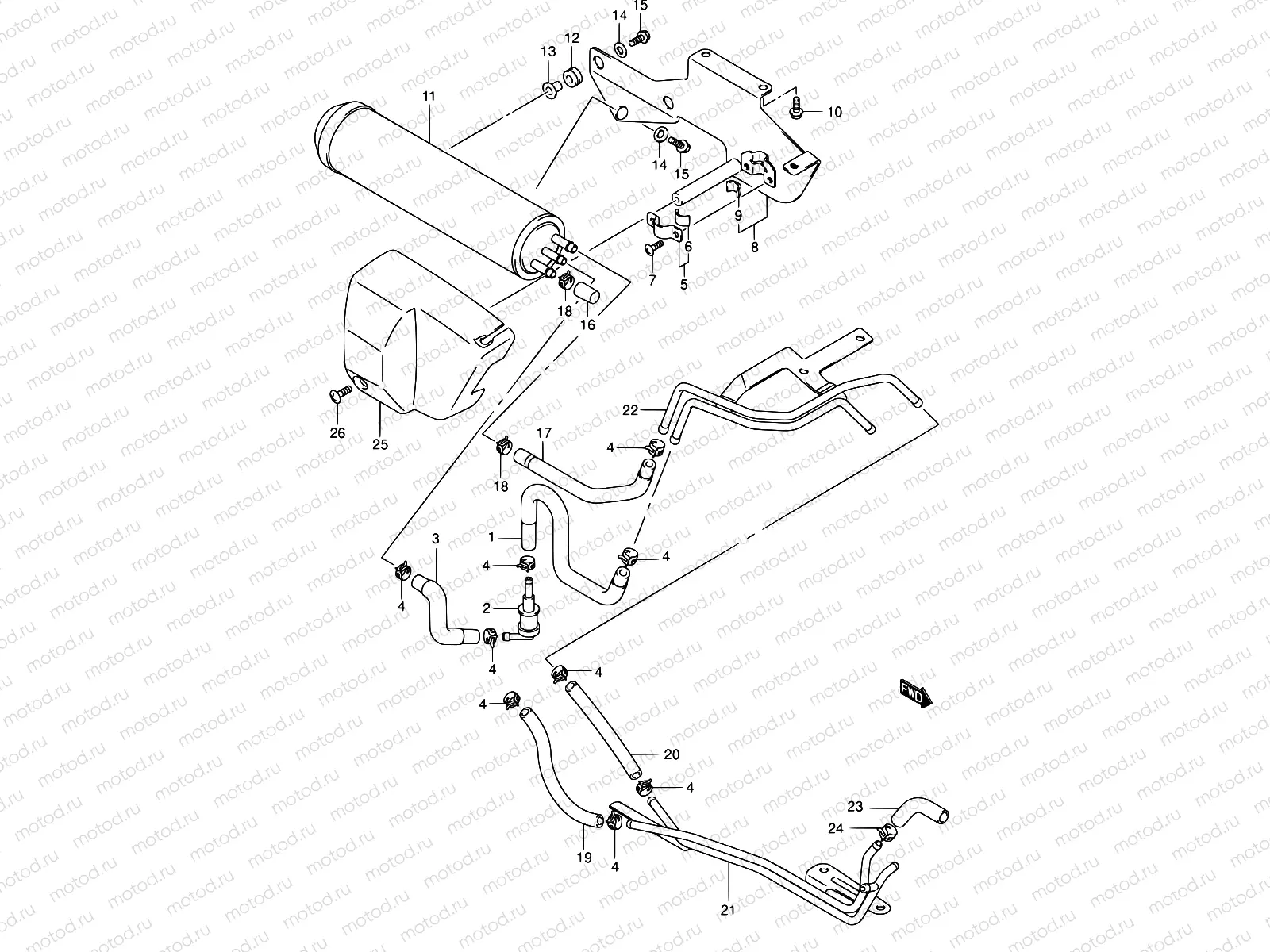 38A - CANISTER (MODEL K5 E33)