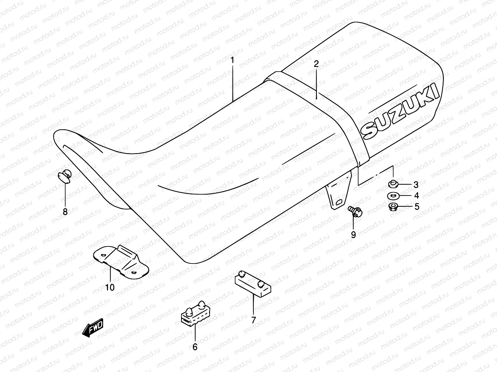 38A - SEAT (MODEL X/Y)