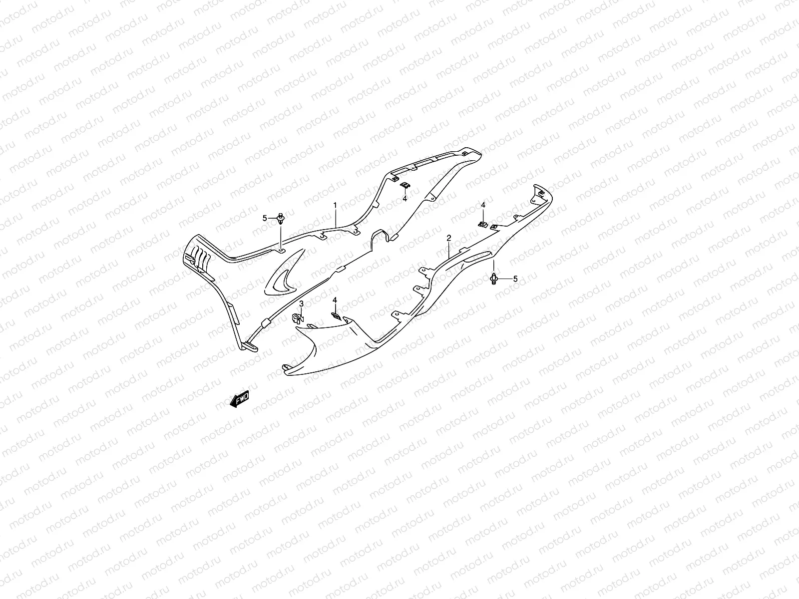 38A - SIDE LEG SHIELD (MODEL K4,AN400K5/K6)