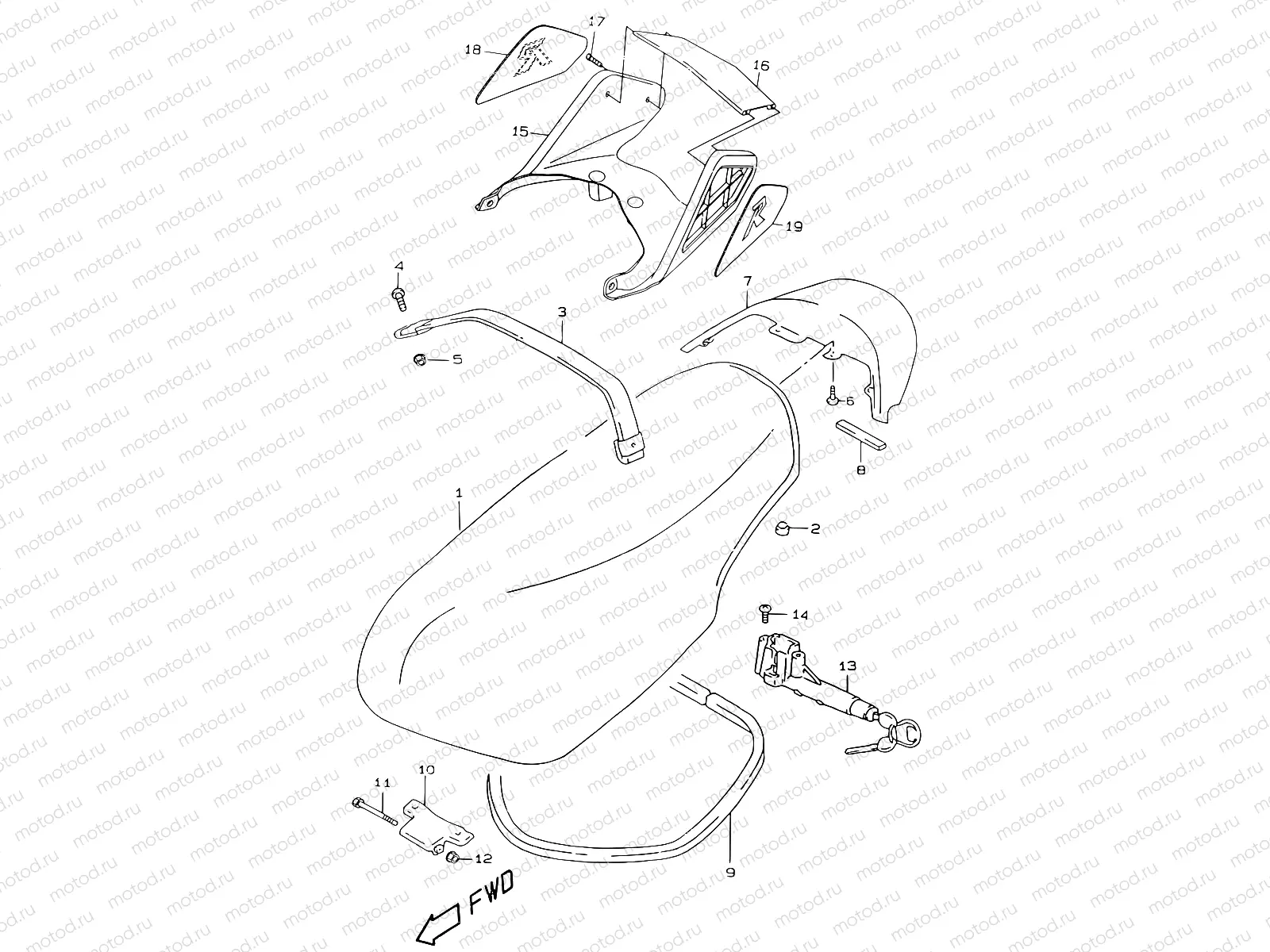 38B - SEAT (MODEL Y)