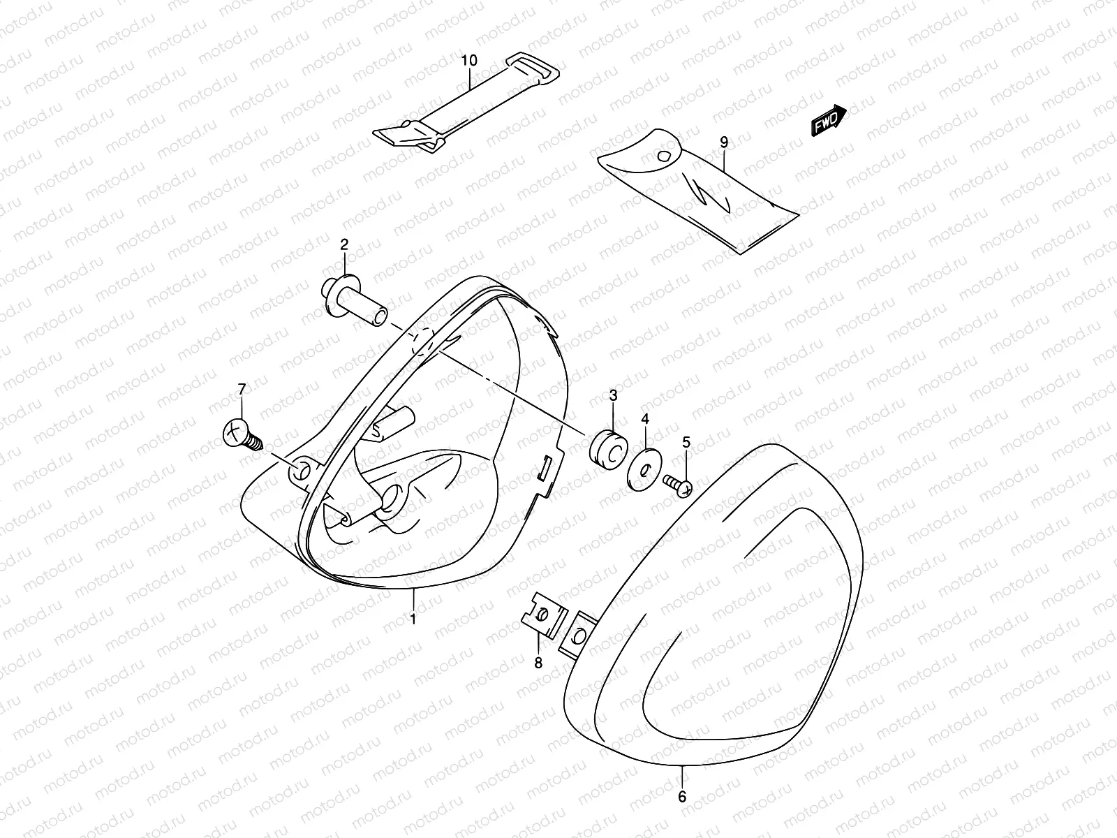 38B - TOOL HOLDER (MODEL K5/K6/K7/K8)