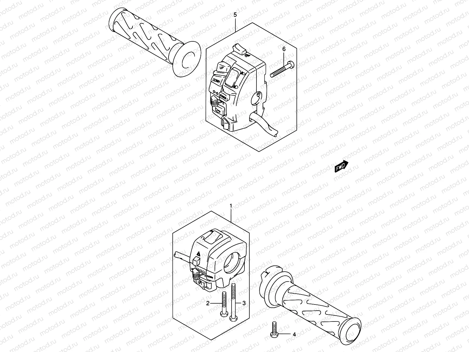 38C - HANDLE SWITCH (AN650AK5)
